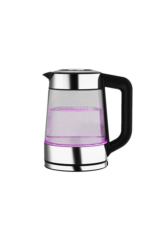 Electric kettle with temperature control and LED backlight, 1.7 liters - 8