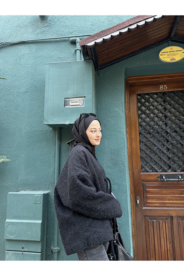 سترة مزركشة برباط أمامي - 2