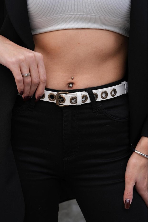 Makara Toka Bird-Eye Women's Belt Trouser Belt Jeans Belt Coat Belt