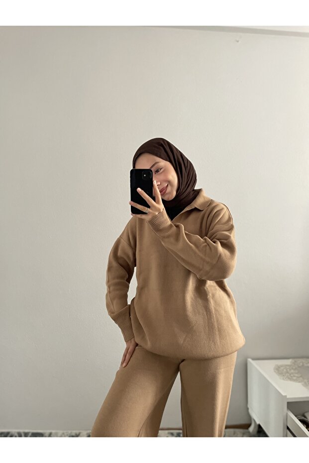 Σετ Πλεκτά Πόλο Γιακά - 1