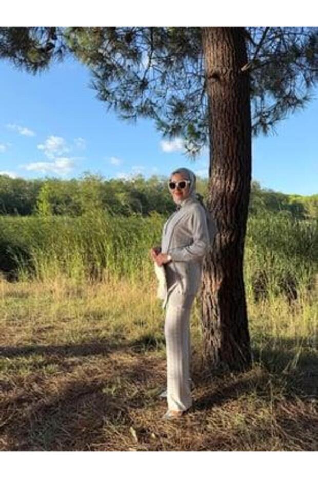 SERPME TAŞLI TRİKO TAKIM - 1