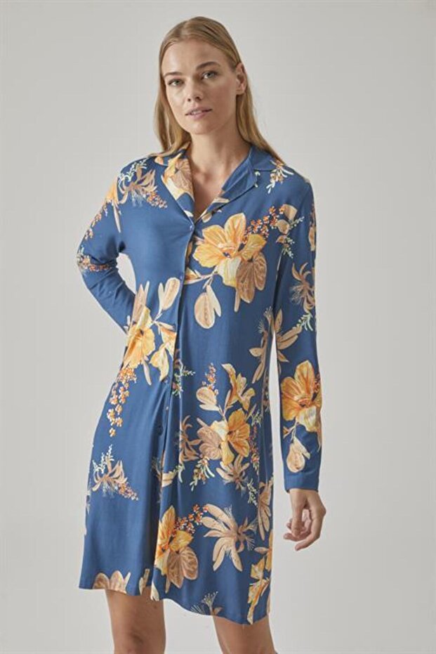 Kadın Gömlek Gecelik - 15224 - 4