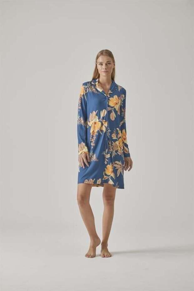 Kadın Gömlek Gecelik - 15224 - 1