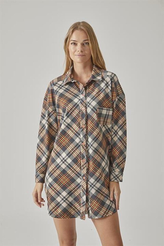 Kadın Gömlek Gecelik - 15228 - 4