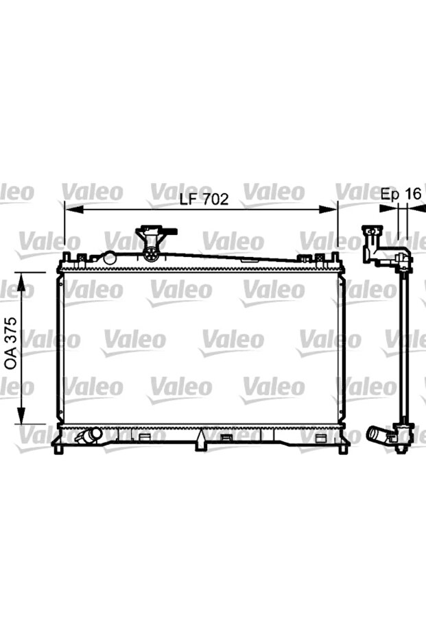Mazda 6 Engine Cooling Radiator - 1