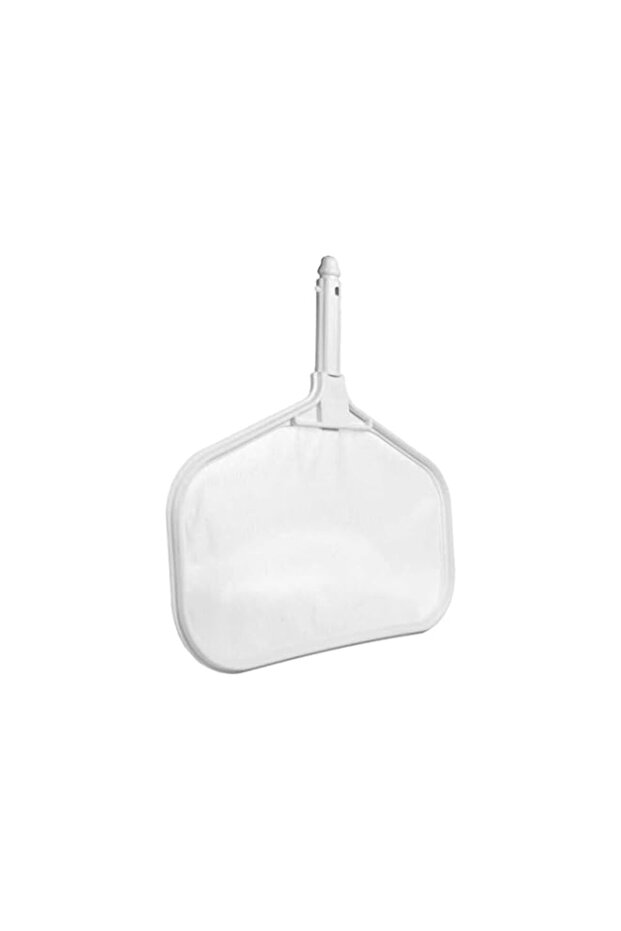 Heavy-Duty Pool Leaf Skimmer Net, 43 x 42 cm, White