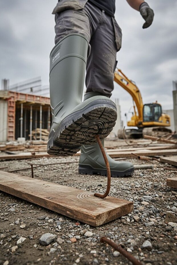 The One-Stop Solution for Heavy Industry and Construction: -30 ° C Durable, Src Anti-Slip S5 Safety Boot