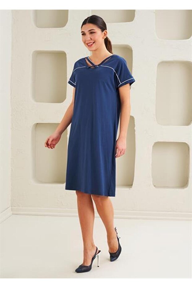 Kadın Modal Elbise - 45304 - 3