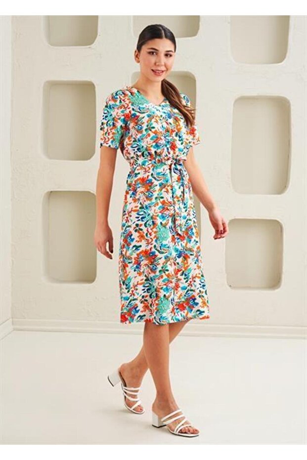 Kadın Dokuma Elbise - 45280 - 2