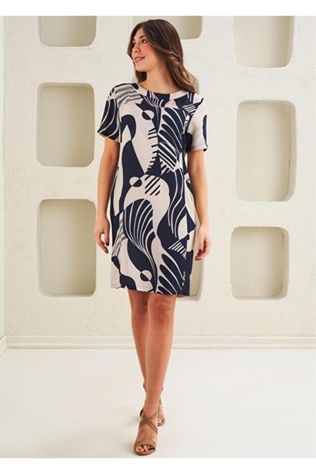 Kadın Dokuma Elbise - 45441 - 4