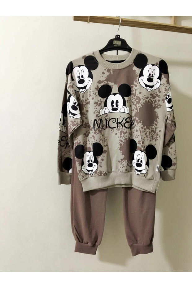 طقم بدلة رياضية منقوشة للأولاد - 2