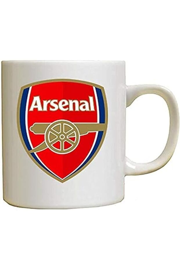 Ceramic Coffee or Tea Mug with Arsenal Logo Fixed Colors Funny Design