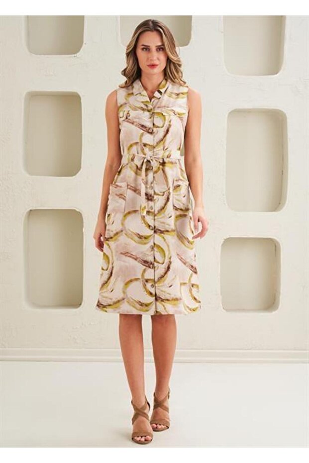 Kadın Dokuma Elbise - 45549 - 4