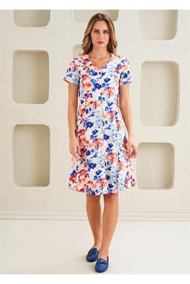 Kadın Dokuma Elbise - 45276 - 1