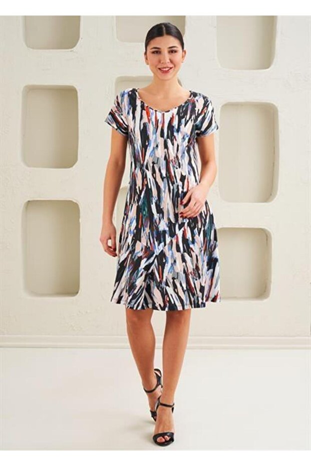 Kadın Modal Elbise - 45308 - 4