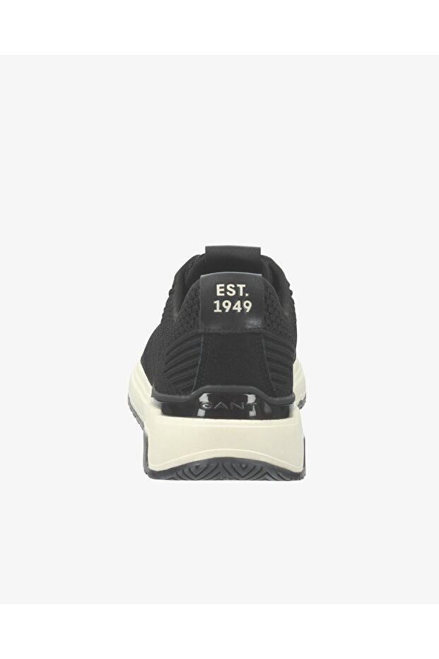Erkek Siyah Logolu Sneaker - 3
