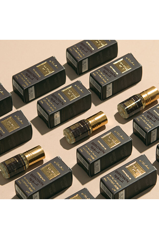 عطر زيت العود البني 3 مل