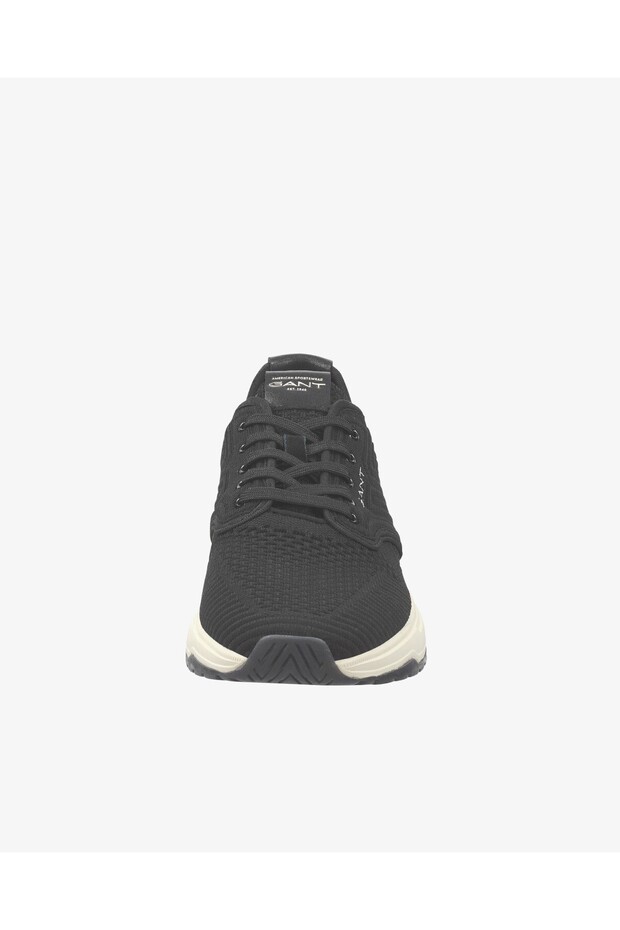 Erkek Siyah Logolu Sneaker - 5