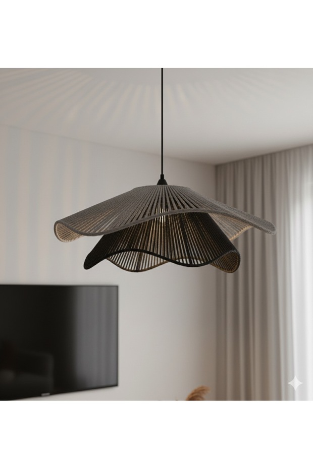 AFRALYAHOME Handmade Tekli Sarkıt Avize - 2