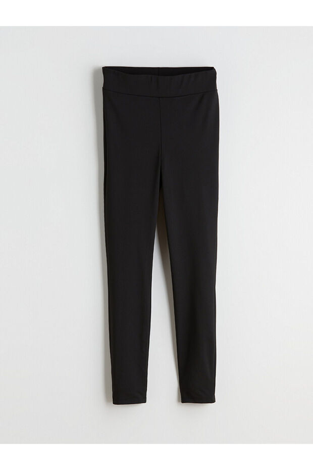 Black High Waist Women's Leggings