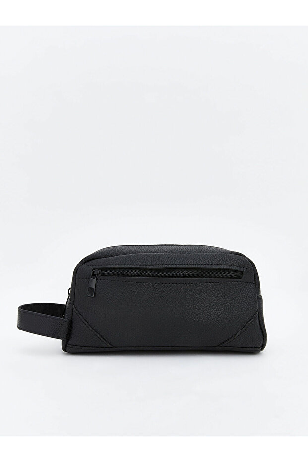 New Season Leather-Look Men's Handbag