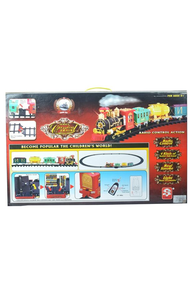 تابو 21 قطعة قطار كلاسيكي للتحكم عن بعد - 2