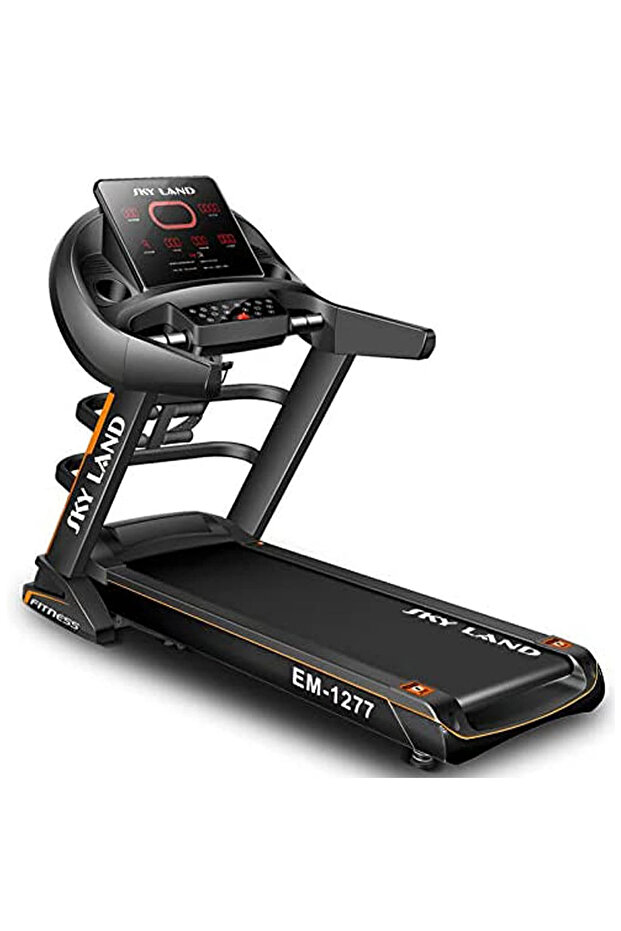 Foldable Treadmill with Massager For Home Use EM-1277 Auto Incline, 130kg Weight Capacity, Bluetooth - 2