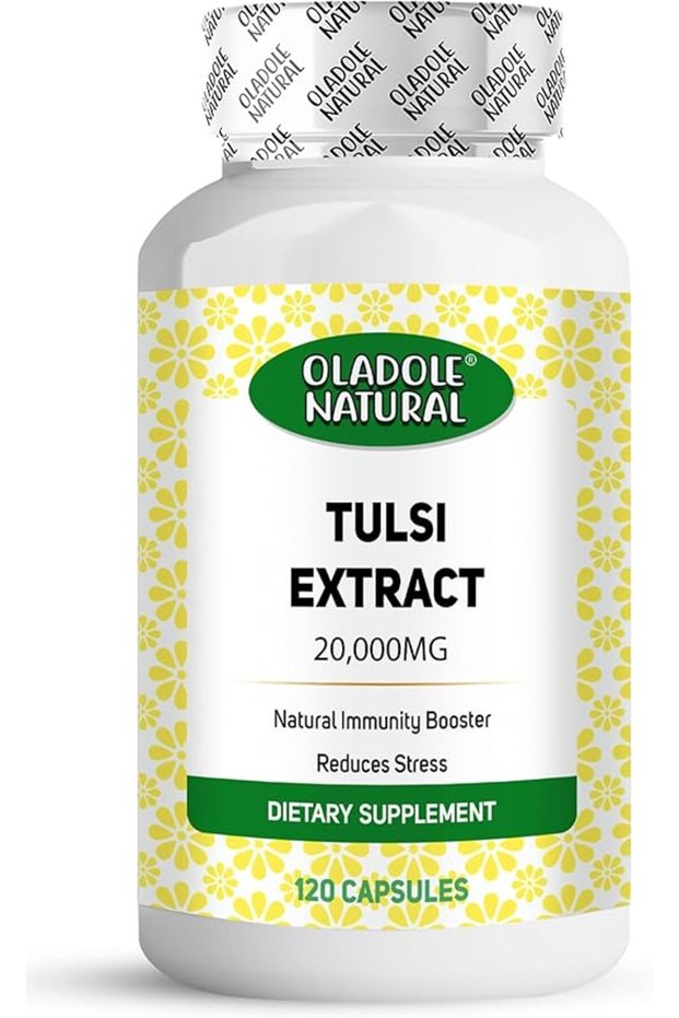 Tulsi Holy Basil 450 mg, 120 Capsules