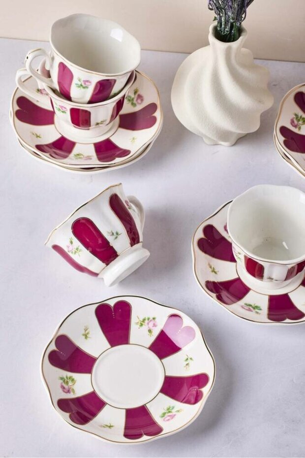 طقم فناجين قهوة بيوغلو - 2