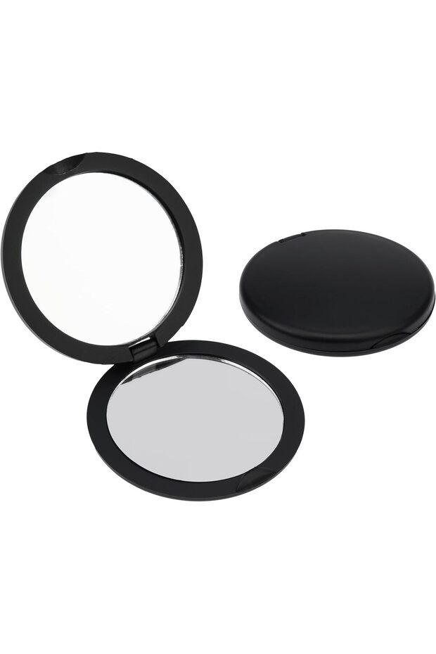 2 Way Make-Up Round Shape Mirror, Suitable for All Ages, Ideal for Makeup & Skincare, Ele