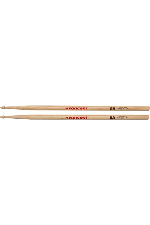- 5A Precision Hickory Drumsticks (زوج)