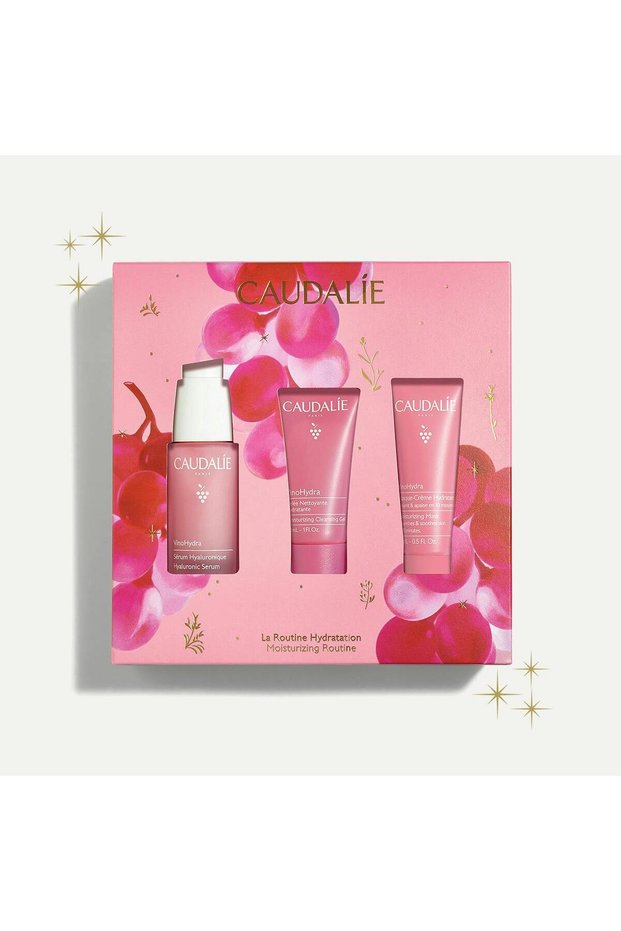 Vinohydra Moisturizing Set - Hyaluronic Serum 30 ml + Cleansing Gel 30 ml + Moisture Mask 15 ml