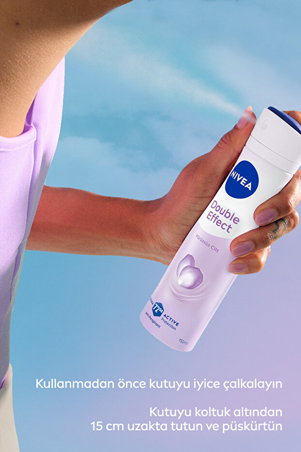 Double Effect Kadın Deodorant Sprey 150 ml - 6