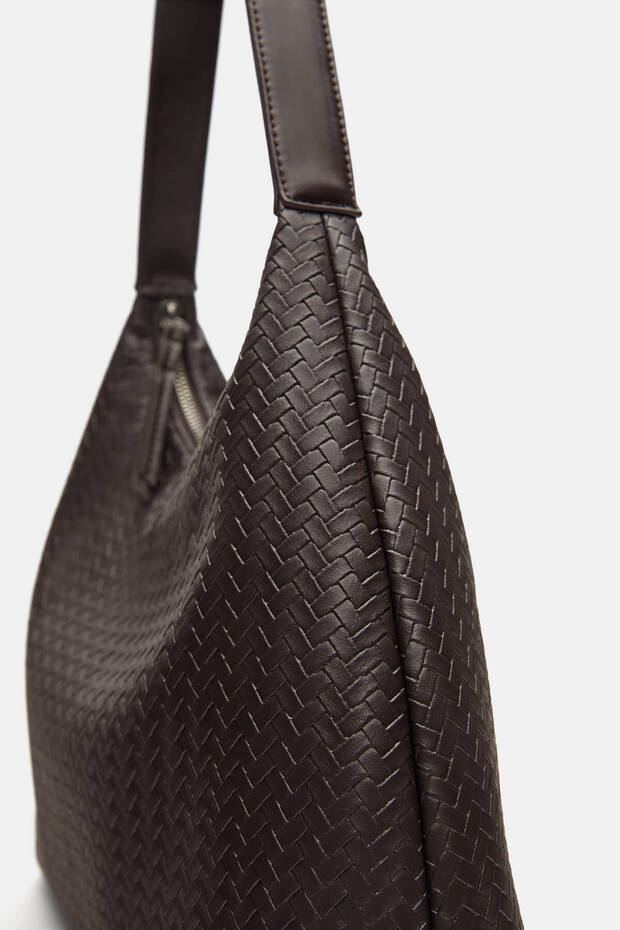 Örgü shopper çanta - 4