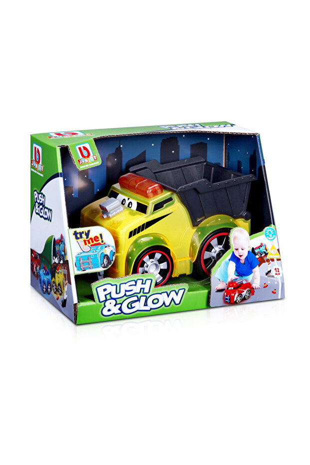 شاحنة قلابة تدفع وتتوهج - 2
