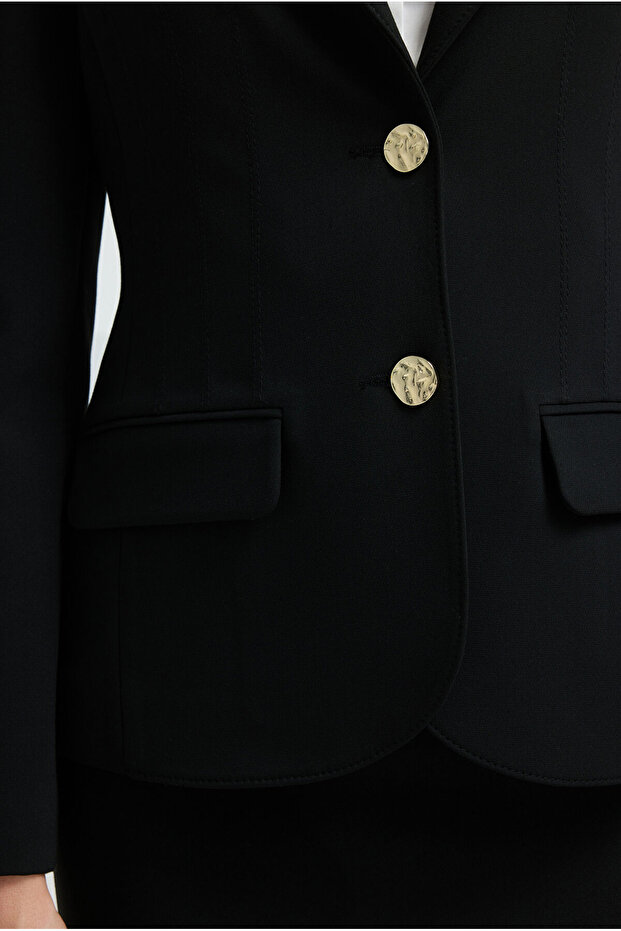 Dikiş Detaylı Ceket - 3