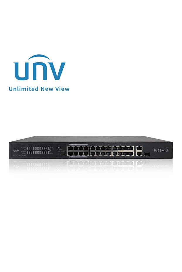 NSW3000-24T1GT1GC-LPOE-IN 24 Port 10/100Mbps Poe 250W Cloud Yönetilebilir Switch - 7