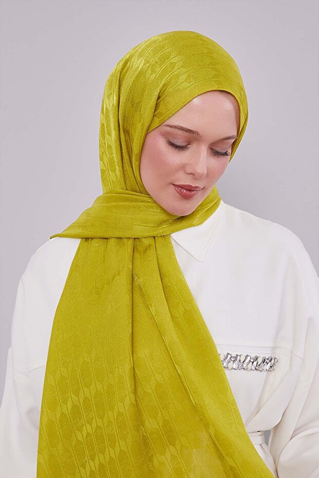 Lime Janjan Şal - 3