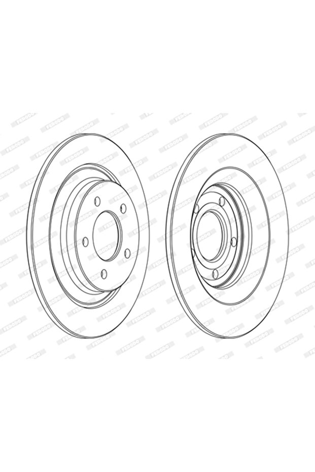 Спирачен диск Mazda 5/Premacy - 2