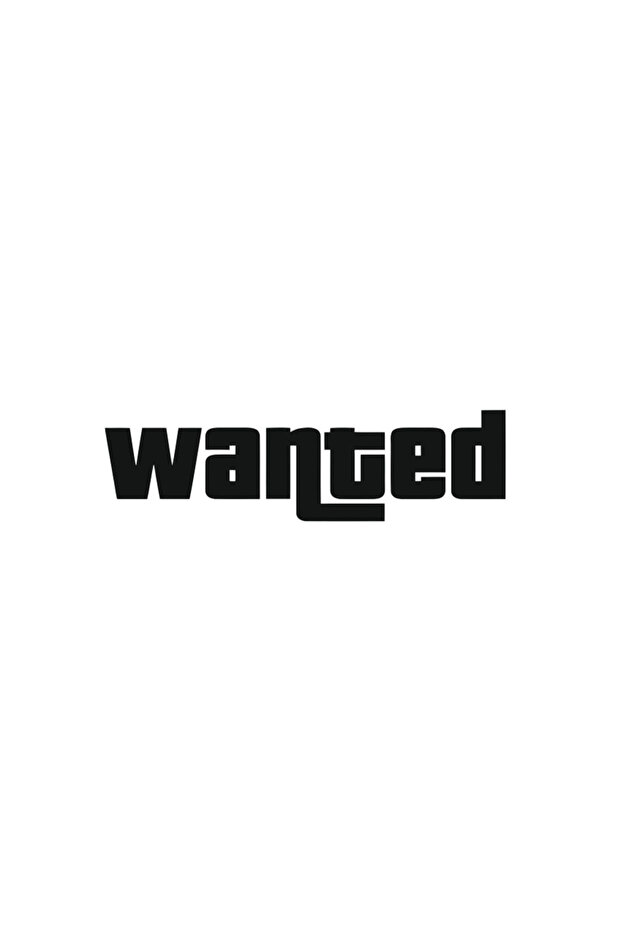 ملصق سيارة WANTED مقاس 18×5 سم