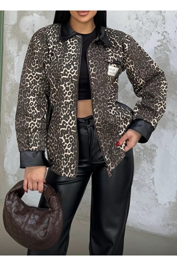Leopar Ceket - 1