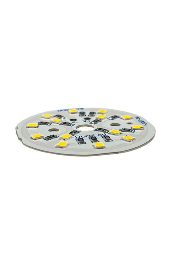 5Volt 7Watt Smd 2835 Ledli Led Modül Gün Işığı 5V 7W Avize Ledi 44mm(3 Adet) - 3