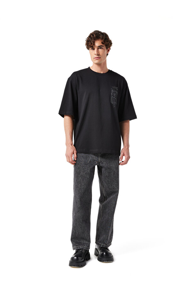 X Midground Erkek Basic T-Shirt E251228 - 4