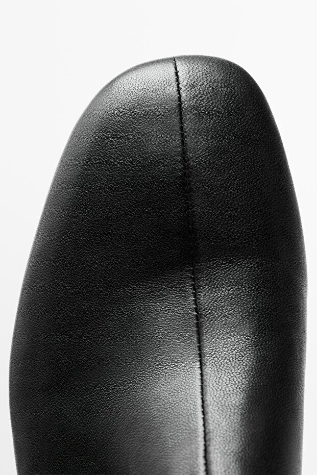 Topuklu deri bilekte bot - 5