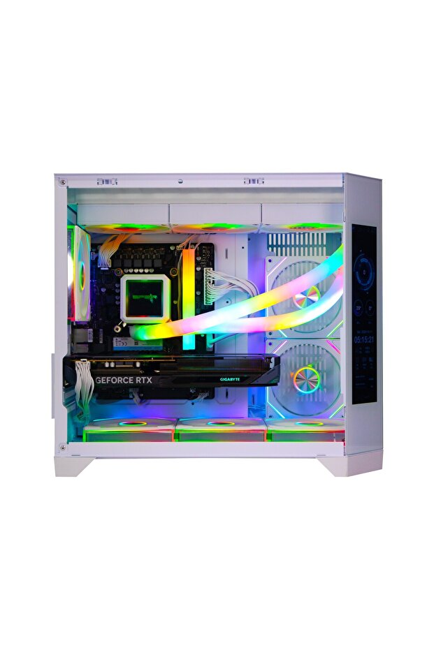 Gaming i5-14400F, RTX 5060 8GB, 16GB DDR5, 1TB NVMe, 360mm ARGB Tube Watercooler, 600W, Win 11 Pro - 2