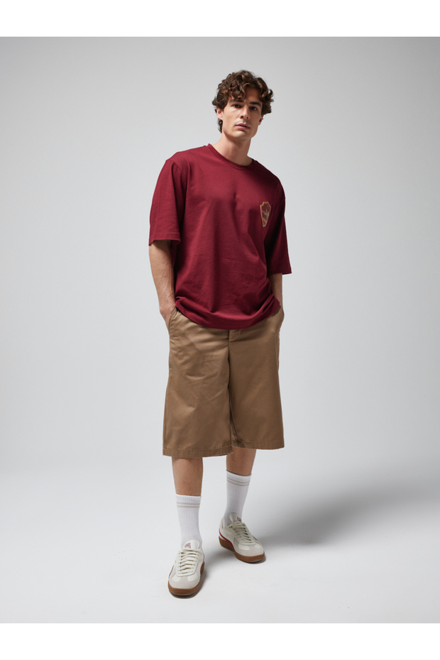 X Midground Erkek Basic T-Shirt E251227 - 1