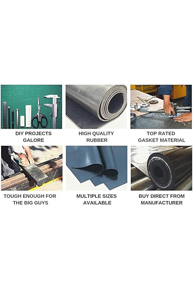 صفائح مطاطية صلبة متعددة الأغراض بسمك 1 متر بلمسة نهائية ناعمة (2 مم) - 3