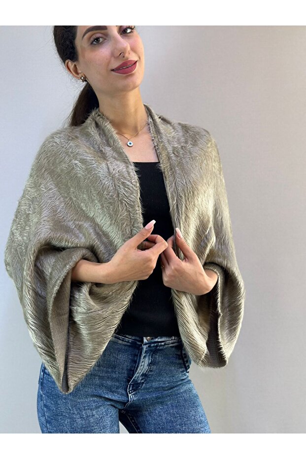 Soft Angora Bolero Women Shawl