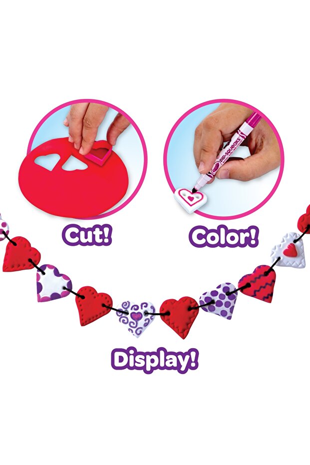 مجموعة الحرف اليدوية التذكارية على شكل قلب سحري - 3