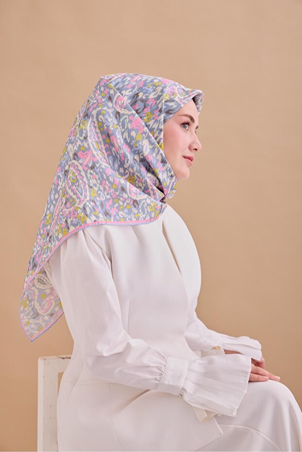 Twill İpek Eşarp 11478-21 - 2